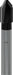 BOSCH PRO glodalo za V-kanale, 90°×Ø 9,5, prihvat 6 mm - V-glodalo za žljebove 6x9,5 (2608628446) Madras doo Beograd Madras doo Beograd