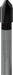 BOSCH PRO glodalo za V-kanale, 90°×Ø 9,5, prihvat 6 mm - V-glodalo za žljebove 6x9,5 (2608628446) Madras doo Beograd Madras doo Beograd