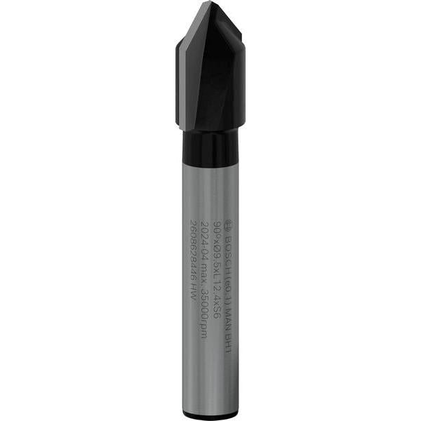 BOSCH PRO glodalo za V-kanale, 90°×Ø 9,5, prihvat 6 mm - V-glodalo za žljebove 6x9,5 (2608628446) Madras doo Beograd Madras doo Beograd