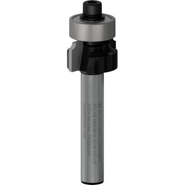BOSCH PRO glodalo za zaobljavanje, R 1/16", prihvat 1/4" - Glodala za zaobljavanje Roundover (2608629690) Madras doo Beograd Madras doo Beograd