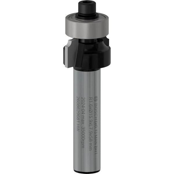 BOSCH PRO glodalo za zaobljavanje, R 1,6, prihvat 8 mm - Glodala za zaobljavanje Roundover (2608629681) Madras doo Beograd Madras doo Beograd