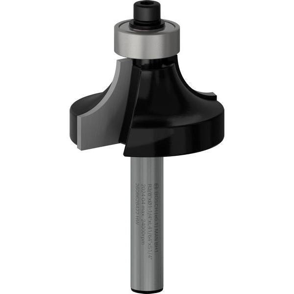 BOSCH PRO glodalo za zaobljavanje, R 3/8", prihvat 1/4" - Glodalo sa četvrt-krakom 6,35x31,8x57 (2608628422) Madras doo Beograd Madras doo Beograd