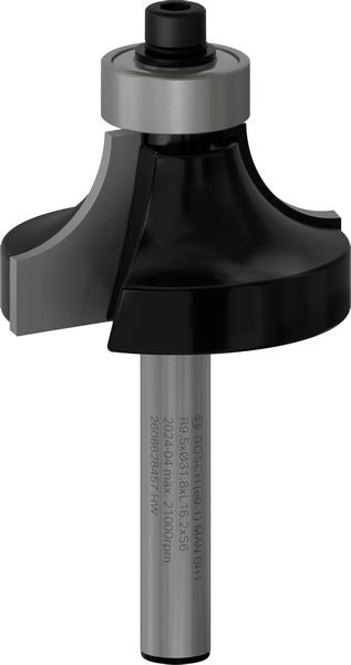 BOSCH PRO glodalo za zaobljavanje, R 9,5, prihvat 6 mm - Profilno glodalo 6x31,8x57 (2608628457) Madras doo Beograd Madras doo Beograd