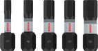 BOSCH PRO H Impact Bits, H3, H4, H5 (×2), H6, 25 mm, 5 kom. - Umetak uvrtača PRO H Impact Set (2608521U59) Madras doo Beograd Madras doo Beograd
