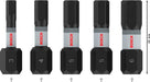 BOSCH PRO H Impact Bits, H3, H4, H5 (×2), H6, 25 mm, 5 kom. - Umetak uvrtača PRO H Impact Set (2608521U59) Madras doo Beograd Madras doo Beograd