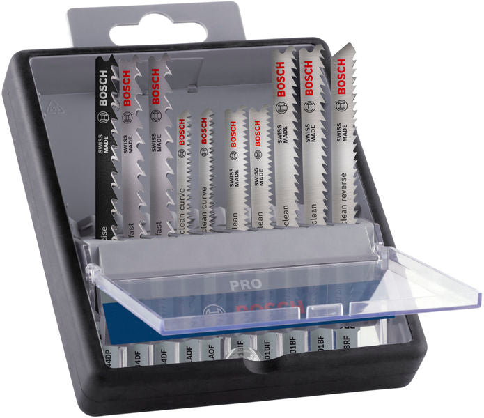 BOSCH PRO Hardwood and Laminate set, 83 mm, 10 kom. - Set listova testere RBP- 10ER SET JSB RL (2607011941) Power Tools BOSCH Madras doo Beograd