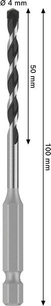 BOSCH PRO HEX-5 burgija, 4×50×100 mm - Burgija HEX-5 4x100 (2608706970) Madras doo Beograd Madras doo Beograd