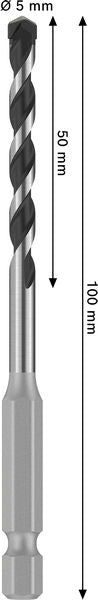 BOSCH PRO HEX-5 burgija, 5×50×100 mm - Burgija HEX-5 5x100 (2608706972) Madras doo Beograd Madras doo Beograd