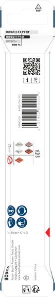 BOSCH PRO HEX-5 burgija, 8×100×150 mm - Burgija HEX-5 8x150 (2608706985) Power Tools BOSCH Madras doo Beograd