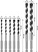 BOSCH PRO HEX-5 set burgija, 4×100, 5×100, 5×100, 6×100, 6×100, 8×150, 10x150 mm, 7 kom. - Burgija HEX-5 7pc Set 4-10 (2608707005) Power Tools BOSCH Madras doo Beograd