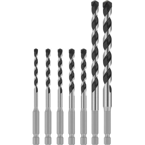 BOSCH PRO HEX-5 set burgija, 4×100, 5×100, 5×100, 6×100, 6×100, 8×150, 10x150 mm, 7 kom. - Burgija HEX-5 7pc Set 4-10 (2608707005) Power Tools BOSCH Madras doo Beograd