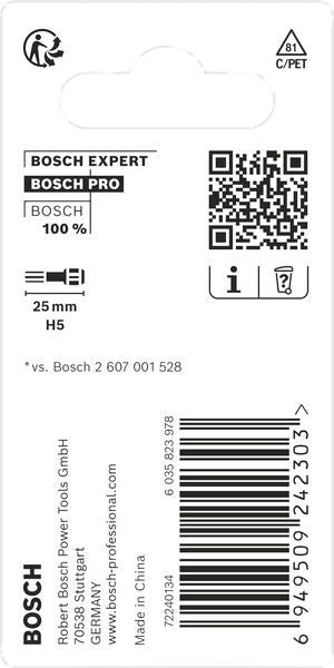 BOSCH PRO Hex Impact nastavak, H5, 25 mm, 2 kom. - Umetak uvrtača PRO H5 Impact (2608522556) Madras doo Beograd Madras doo Beograd