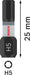 BOSCH PRO Hex Impact nastavak, H5, 25 mm, 2 kom. - Umetak uvrtača PRO H5 Impact (2608522556) Madras doo Beograd Madras doo Beograd