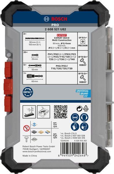 BOSCH PRO Impact Mixed Set, 35 kom. - (2608521U82) Madras doo Beograd Madras doo Beograd