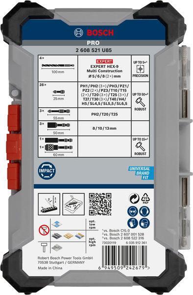 BOSCH PRO Impact Mixed Set, 40 kom. - (2608521U85) Madras doo Beograd Madras doo Beograd