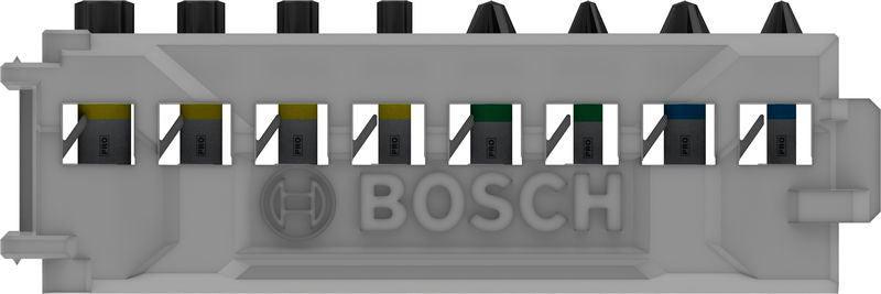 BOSCH PRO Impact set nastavaka za odvrtač, PH1; PH2; PZ1; PZ2; T15; T20; T25; T30, 25 mm, 8 kom. - Komplet umetaka uvrtača PRO Impact Set (2608521U61) Madras doo Beograd Madras doo Beograd