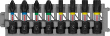 BOSCH PRO Impact set nastavaka za odvrtač, PH1; PH2; PZ1; PZ2; T15; T20; T25; T30, 25 mm, 8 kom. - Komplet umetaka uvrtača PRO Impact Set (2608521U61) Madras doo Beograd Madras doo Beograd