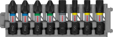 BOSCH PRO Impact set nastavaka za odvrtač, PH2 (×2); PZ2 (×2); H5; T20; T25; T30, 25 mm, 8 kom. - Komplet umetaka uvrtača PRO Impact Set (2608521U62) Madras doo Beograd Madras doo Beograd