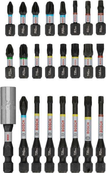 BOSCH PRO Impact set nastavaka za odvrtače, 24 kom. - Komplet umetaka uvrtača PRO Impact Set (2608521U75) Madras doo Beograd Madras doo Beograd