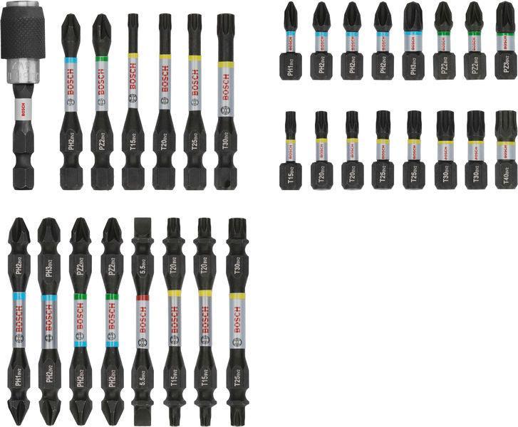 BOSCH PRO Impact set nastavaka za odvrtače, 31 kom. - Komplet umetaka uvrtača PRO Impact Set (2608521U72) Madras doo Beograd Madras doo Beograd