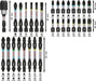 BOSCH PRO Impact set nastavaka za odvrtače, 31 kom. - Komplet umetaka uvrtača PRO Impact Set (2608521U72) Madras doo Beograd Madras doo Beograd
