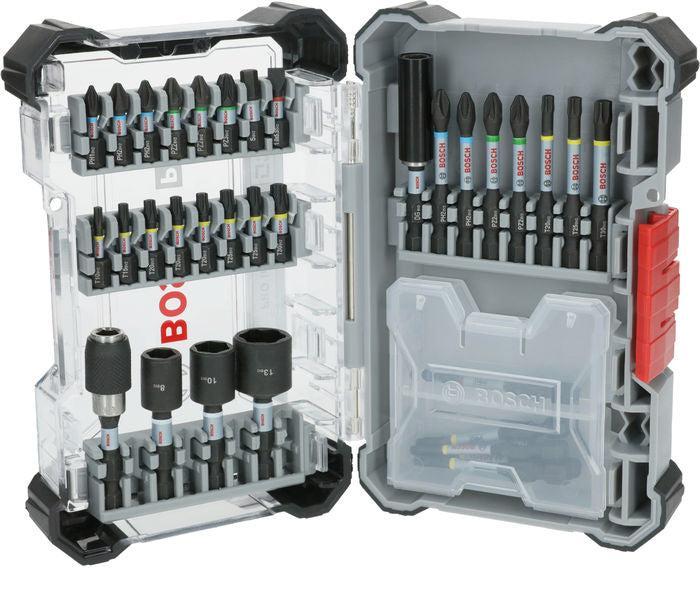 BOSCH PRO Impact set nastavaka za odvrtače, 33 kom. - Komplet umetaka uvrtača PRO Impact Set (2608521U76) Madras doo Beograd Madras doo Beograd