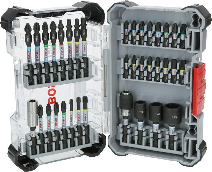 BOSCH PRO Impact set nastavaka za odvrtače, 36 kom. - Komplet umetaka uvrtača PRO Impact Set (2608521U73) Madras doo Beograd Madras doo Beograd