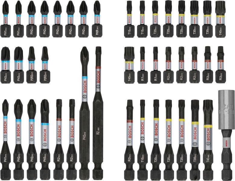 BOSCH PRO Impact set nastavaka za odvrtače, 44 kom. - Komplet umetaka uvrtača PRO Impact Set (2608521U79) Madras doo Beograd Madras doo Beograd