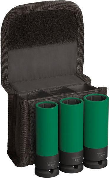 BOSCH PRO Impact set usadnih nastavaka, PET poklopci, 1/2", izuzetno duboki, 3 kom. - (2608003033) Power Tools BOSCH Madras doo Beograd