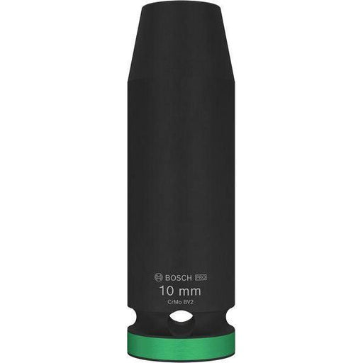 BOSCH PRO Impact Socket, 1/2", 10 mm, duboki - Spojka 1/2" 10mm L Socket (2608003044) Power Tools BOSCH Madras doo Beograd