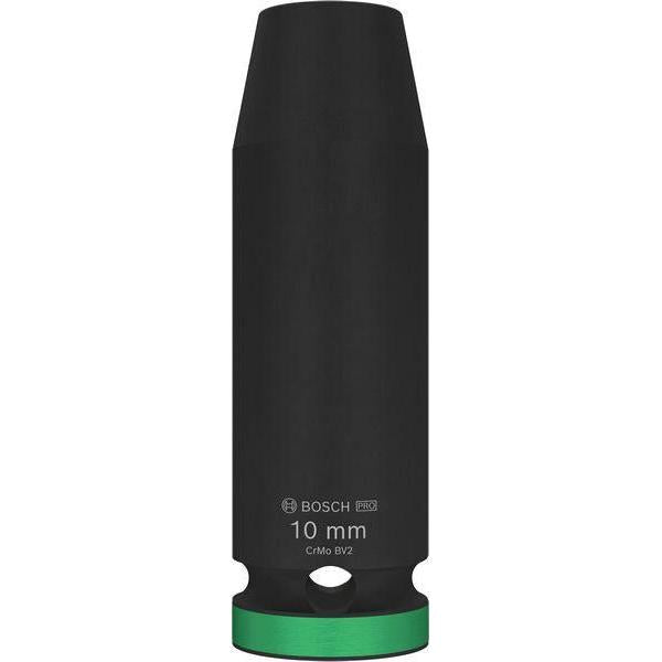 BOSCH PRO Impact Socket, 1/2", 10 mm, duboki - Spojka 1/2" 10mm L Socket (2608003044) Power Tools BOSCH Madras doo Beograd