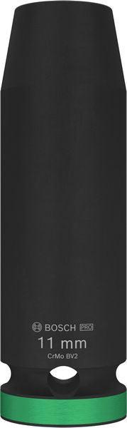 BOSCH PRO Impact Socket, 1/2", 11 mm, duboki - Spojka 1/2" 11mm L Socket (2608003045) Power Tools BOSCH Madras doo Beograd