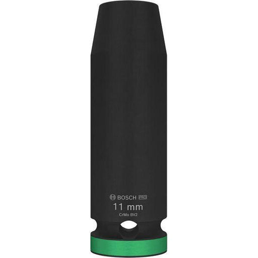 BOSCH PRO Impact Socket, 1/2", 11 mm, duboki - Spojka 1/2" 11mm L Socket (2608003045) Power Tools BOSCH Madras doo Beograd