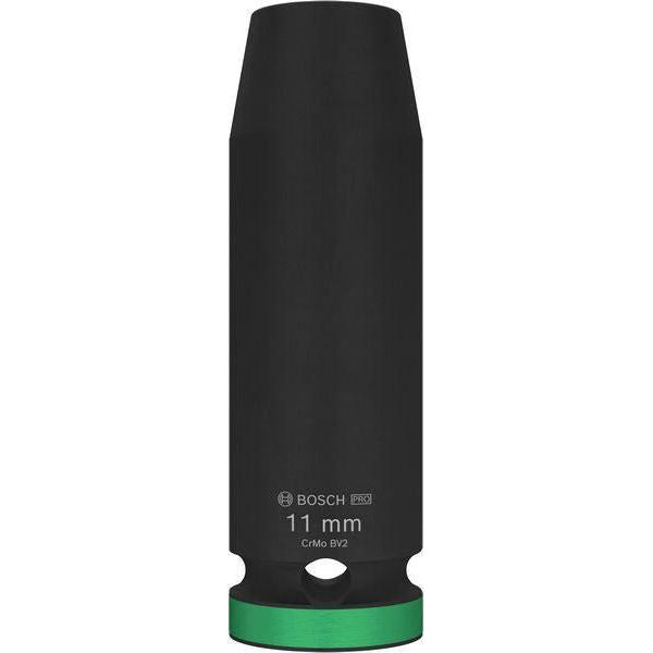 BOSCH PRO Impact Socket, 1/2", 11 mm, duboki - Spojka 1/2" 11mm L Socket (2608003045) Power Tools BOSCH Madras doo Beograd
