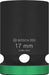 BOSCH PRO Impact Socket, 1/2", 17 mm, standardni - Spojka 1/2" 17mm S Socket (2608003048) Power Tools BOSCH Madras doo Beograd