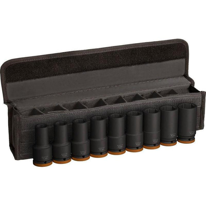 BOSCH PRO Impact Socket Set, 3/4", duboki, 9 delova - (2608003042) Power Tools BOSCH Madras doo Beograd