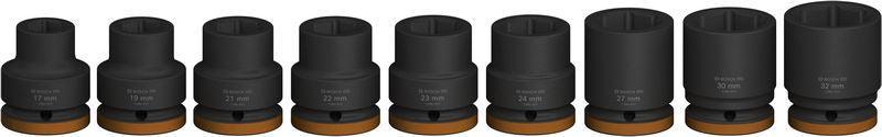 BOSCH PRO Impact Socket Set, 3/4", standardni, 9 delova - (2608003041) Power Tools BOSCH Madras doo Beograd