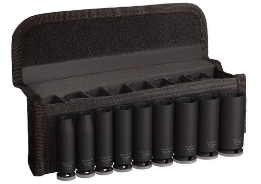 BOSCH PRO Impact Socket Set, 3/8", duboki, 9 delova - (2608003037) Power Tools BOSCH Madras doo Beograd