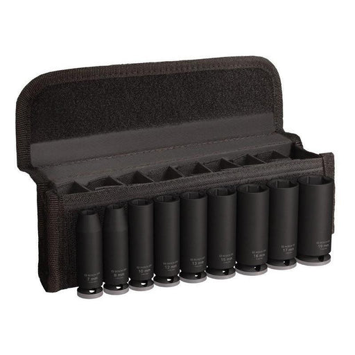 BOSCH PRO Impact Socket Set, 3/8", duboki, 9 delova - (2608003037) Power Tools BOSCH Madras doo Beograd