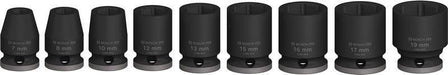 BOSCH PRO Impact Socket Set, 3/8", standardni, 9 delova - (2608003036) Power Tools BOSCH Madras doo Beograd