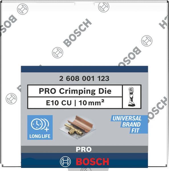 BOSCH PRO kalup za presovanje, E10 CU, 10 mm², bakar - (2608001123) Power Tools BOSCH Madras doo Beograd