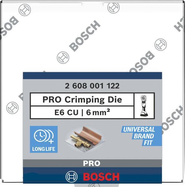 BOSCH PRO kalup za presovanje, E6 CU, 6 mm², bakar - (2608001122) Power Tools BOSCH Madras doo Beograd
