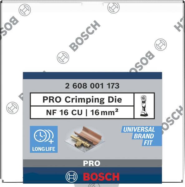 BOSCH PRO kalup za presovanje, NF16 CU, 16 mm², bakar - (2608001173) Power Tools BOSCH Madras doo Beograd