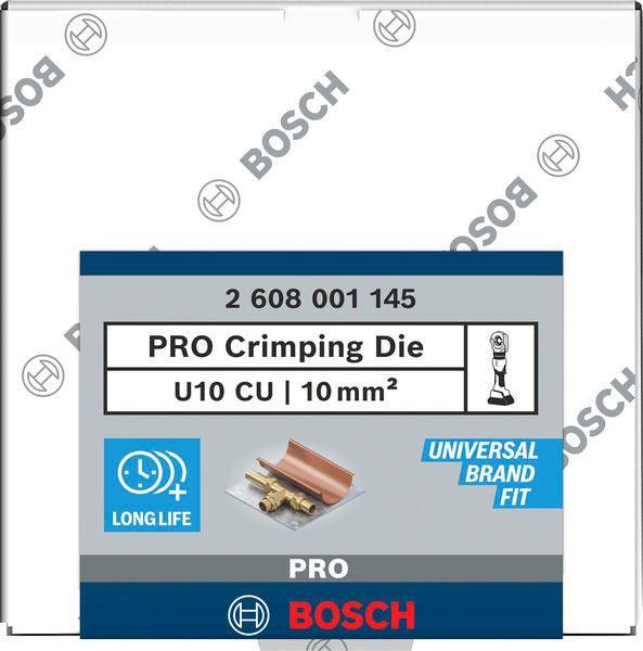 BOSCH PRO kalup za presovanje, U10 CU, 10 mm², bakar - (2608001145) Power Tools BOSCH Madras doo Beograd