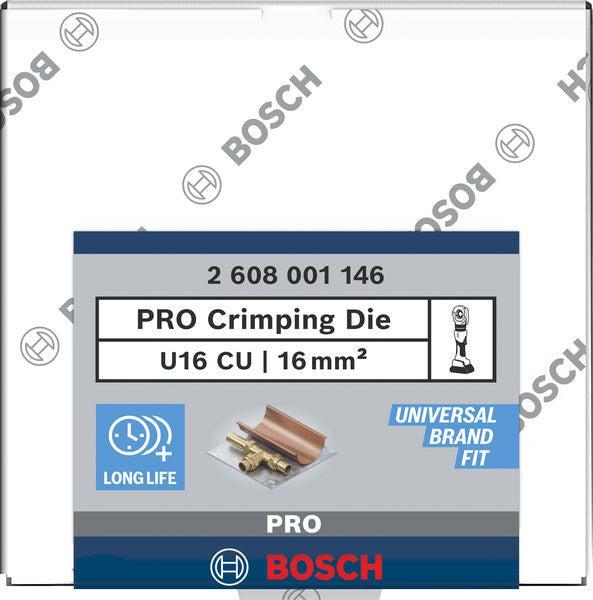 BOSCH PRO kalup za presovanje, U16 CU, 16 mm², bakar - (2608001146) Power Tools BOSCH Madras doo Beograd