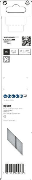 BOSCH PRO Medium-Thick Metal precise S1137BEF list testere, 1,1×25×225 mm, 2 kom. - List sablja testere RBP- 2ER S 1137 BEF (2608658993) Madras doo Beograd Madras doo Beograd