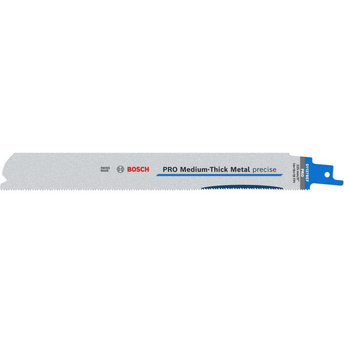 BOSCH PRO Medium-Thick Metal precise S1137BEF list testere, 1,1×25×225 mm, 2 kom. - List sablja testere RBP- 2ER S 1137 BEF (2608658993) Madras doo Beograd Madras doo Beograd