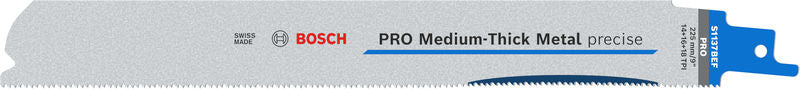 BOSCH PRO Medium-Thick Metal precise S1137BEF list testere, 1,1×25×225 mm, 25 kom. - List sablja testere RBP- 25ER S 1137 BEF (2608658995) Madras doo Beograd Madras doo Beograd