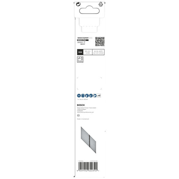BOSCH PRO Medium-Thick Metal precise S1137BEF list testere, 1,1×25×225 mm, 5 kom. - List sablja testere RBP- 5ER S 1137 BEF (2608658994) Madras doo Beograd Madras doo Beograd