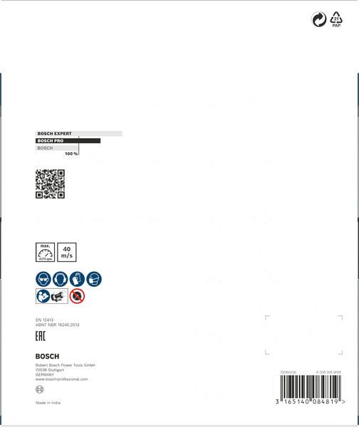 BOSCH PRO Metal brusno tocilo, 175×25×32 mm, G36 - Br.ploča za dvostranu brusilicu175,32,36 (2608600109) Power Tools BOSCH Madras doo Beograd
